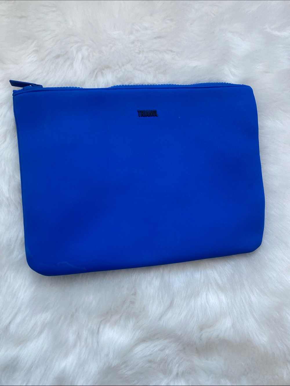 Triangl Swimwear Royal Blue Zip Pouch